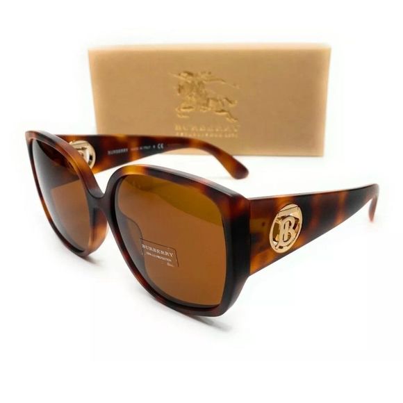 Burberry Women's Matte Havana Sunglasses! - Picture 1 of 4